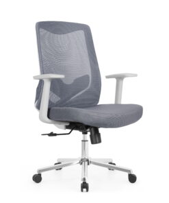 Wy-03B Gray Medium Back Chair 5