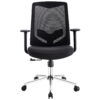 Wy-03B Black Medium Back Chair 8