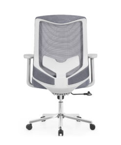 Wy-03B Gray Medium Back Chair 7